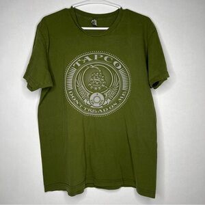 TAPCO Don’t‎ Tread On Me L American Apparel Large Military Green Guns Army Snake